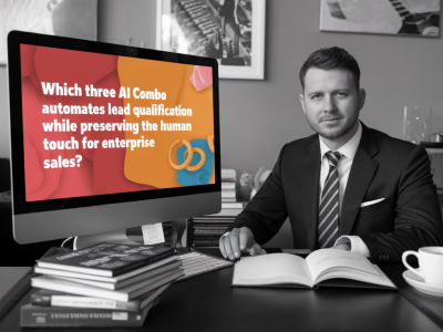 Which three-ai combo automates lead qualification while preserving the human touch for enterprise sales