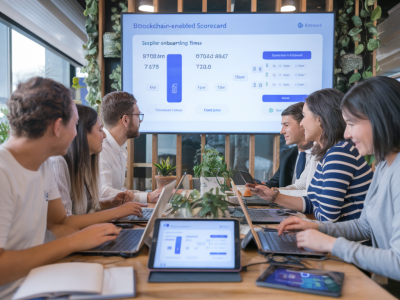 How can procurement teams cut supplier onboarding time by 60% using a blockchain-enabled scorecard