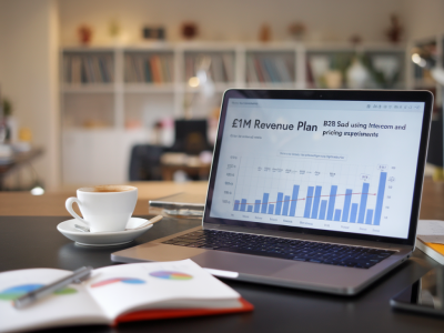 How to build a £1m revenue plan for b2b saas using intercom and pricing experiments