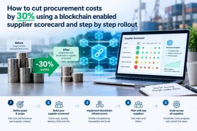 How to cut procurement costs by 30% using a blockchain-enabled supplier scorecard and step-by-step rollout