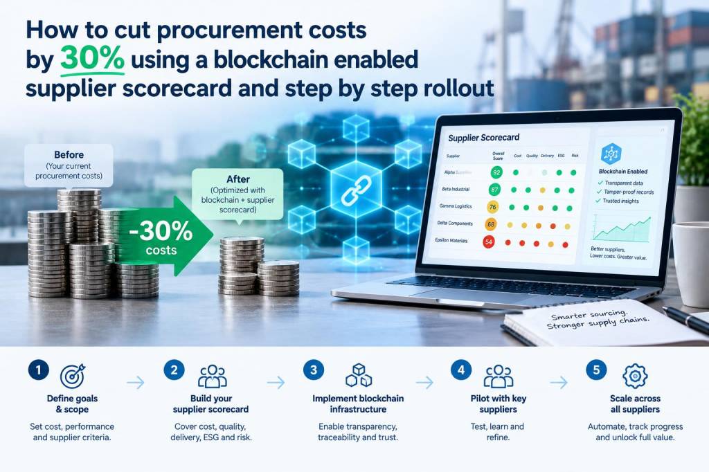 How to cut procurement costs by 30% using a blockchain-enabled supplier scorecard and step-by-step rollout