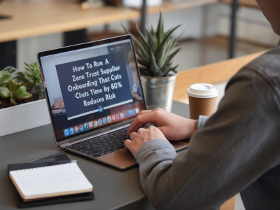 How to run a zero-trust supplier onboarding that cuts time by 60% and reduces risk