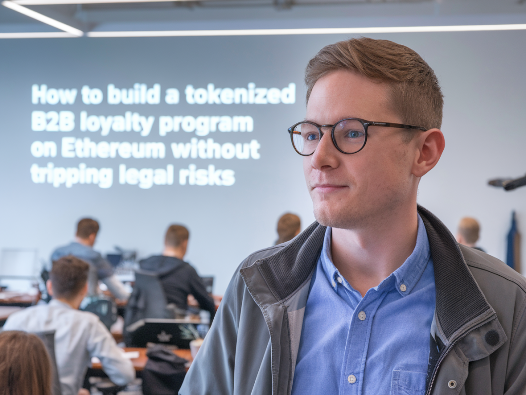 How to build a tokenized b2b loyalty program on ethereum without tripping legal risks